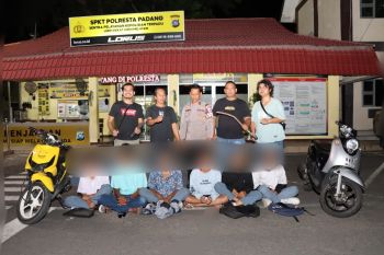 Satu pelajar jadi korban, Polresta Padang amankan enam pelaku tawuran