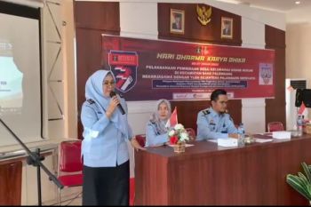 Kemenkumham dorong munculnya desa sadar hukum di Sumsel