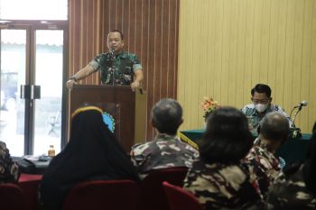 Kodim Sleman menggelar Pembinaan dan Pemberdayaan Keluarga Besar TNI