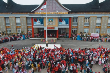 Himpaudi Dharmasraya peringati hari anak nasional
