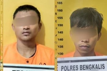 Dua pengedar sabu diringkus polisi Bengkalis