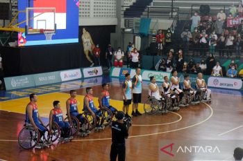APG 2022 - Tim basket kursi roda Indonesia kalah 10-14 dari Filipina