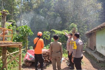 Polres dan BPBD Jember lakukan mitigasi naiknya status Gunung Raung