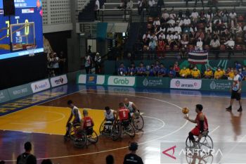 Tim basket kursi roda putra Indonesia alami kekalahan kedua di ASEAN Para Games