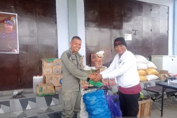 DMI Sulteng  suplai kebutuhan pokok lima dapur umum di Parigi