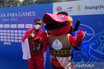 APG 2022 - Marinus cukup puas meski raih hanya perunggu para-renang