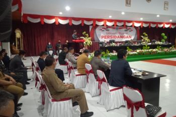 Bupati Sitaro sampaikan rancangan penjelasan KUA-PPAS APBD TA 2023