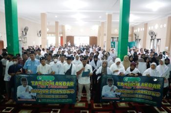 Seribuan santri dan ustadz di 'Bumi Silampari' deklarasi Ganjar Presiden
