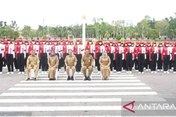 72 Paskibra Palangka Raya mulai latihan terpusat