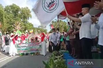 Ribuan warga Kapuas antusias ikuti pawai meriahkan Tahun Baru Islam
