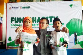 Perum Bulog Kanwil Jawa Tengah-Dompet Dhuafa gelar Fun Charity