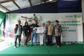 ALAMI dan Dompet Dhuafa bangun sumur wakaf