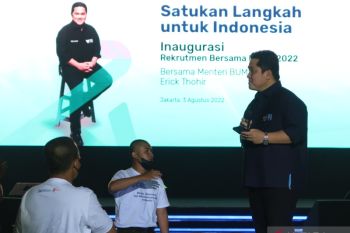 Menteri Erick Thohir titip masa depan Bangsa Indonesia kepada 2.700 pegawai baru BUMN