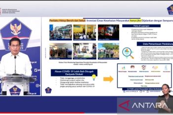 Satgas : Lima provinsi didorong bangun kembali atmosfer kepatuhan prokes