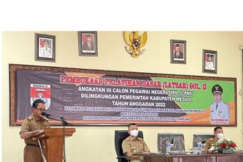 Mesuji selenggarakan Latsar gol II angkatan III tahun 2022