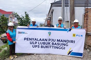 Gratis biaya penyambungan, PLN listrikikompleks Perumnas Talago Lubuk Basung