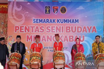 Kemenkumham Sumbar semarakkan HDKD dengan pentas seni-budaya Minangkabau (Video)