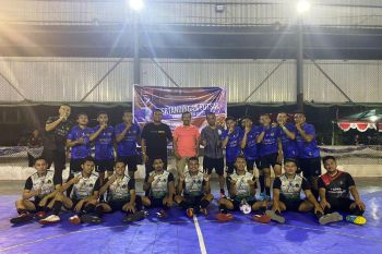 Tim Futsal Lapas Ulu Siau Juara 1 Futsal Antar UPT