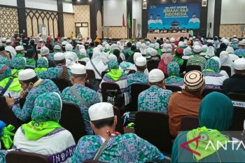 Jamaah haji kloter 10 tes antigen dan seluruhnya dinyatakan negatif