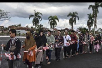 Tunanetra turut rayakan HUT RI