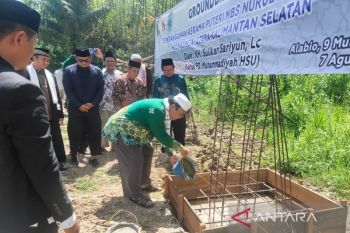 MBS Nurul Amin Alabio bangun asrama