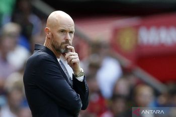Ten Hag sebut MU kurang fokus saat dikalahkan Brighton