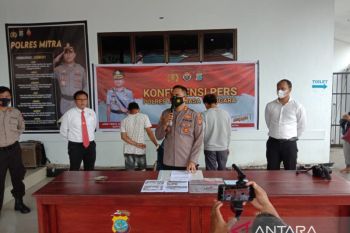Polres Minahasa Tenggara berhasil mengamankan pencuri hewan ternak