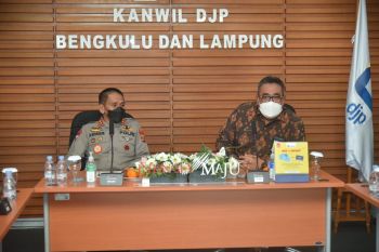 Polda Lampung siap mendukung Kanwil DJP Bengkulu dan Lampung