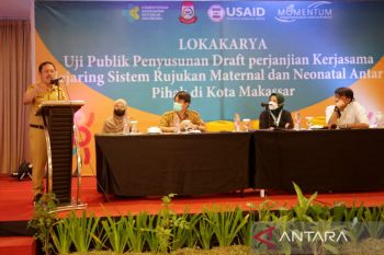 Pemkot Makassar dan USAID uji publik tekan angka kematian ibu dan anak