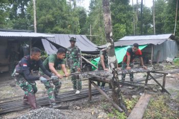 Satgas TMMD Kodim Talaud terus kebut pencapaian sasaran