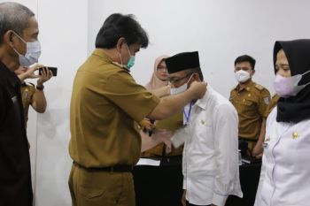 Sekda Pringsewu buka pelatihan masa jabatan kepala pekon