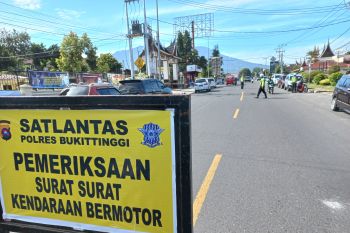 Hingga Juli 2022 tercatat 87 kasus laka lantas di Bukittinggi, polisi gencarkan operasi keselamatan berkendara