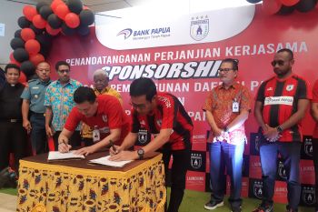 Bank Papua sepakat kerja sama sponsor bersama Persipura Jayapura