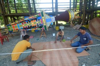 Pembuatan Tabuik Pariaman