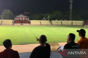 PT LIB periksa fasilitas Stadion Haji Agus Salim Jumat dinihari