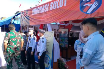 Warga Sulut manfaatkan pameran pelayanan publik untuk urus paspor