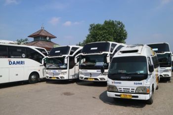 Damri gandeng Alfamart dan Indomaret untuk jual tiket bus AKAP
