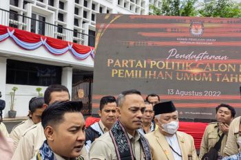 Partai Pelita daftar ke KPU