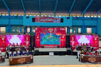 Tim Mobile Legend Sungai Penuh raih poin penuh pada pertandingan "Low Bracket" Grand Final Kejuaraan Esport Jambi