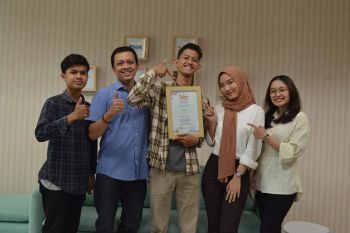 Tiga mahasiswa FEB Unsoed raih juara 3 dalam ajang ICEBIV 2022