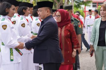 Wali Kota Palu  harap Paskibraka jangan buat kesalahan saat bertugas