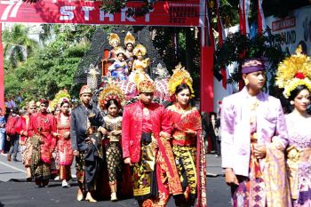 Vakum selama pandemi, Karnaval Kebangsaan di Banyuwangi kembali digelar