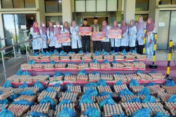 DWP Payakumbuh kembali berbagi sembako di Ramadhan 1443 Hijriah