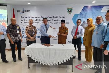 Disbud Sumbar-Bank Nagari teken MOU terapkan digitalisasi e-tiket di Museum