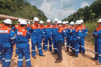 Pasca perpanjangan WK CPP, Manajemen PT BSP turun lapangan