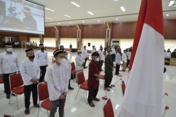 24 anggota Khilafatul Muslimin Bandarlampung ikrar setia NKRI