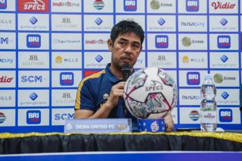 Liga 1 Indonesia - Pelatih Nil Maizar minta pemain Dewa United tak cepat puas diri