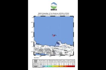 Utara Jateng dilanda gempa, dirasakan di Karimun Jawa hingga Jepara