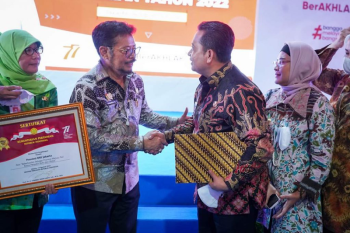 Produksi padi Kabupaten Banyuasin urutan empat nasional