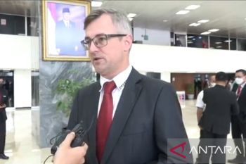 Dubes Ukraina menyampaikan selamat Hari Kemerdekaan bagi rakyat Indonesia